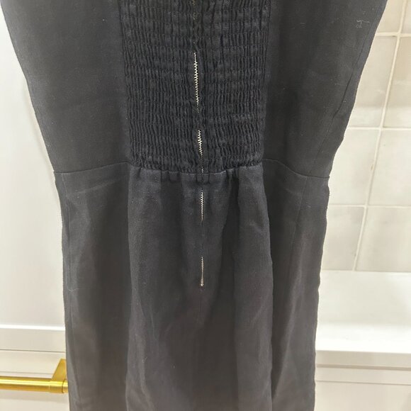 Reformation Finn linen  little black dress size 2 - Picture 4 of 4